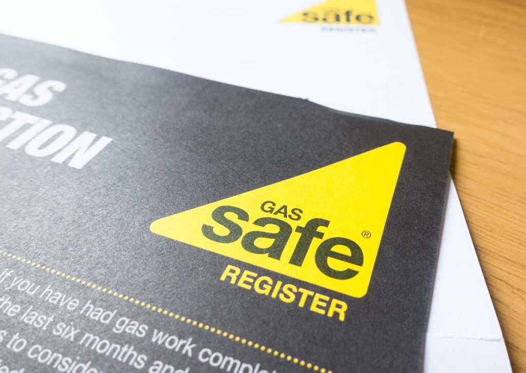 Gas Safe Register documents